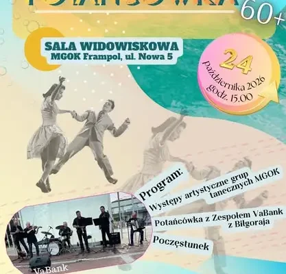 MGOK Frampol zaprasza na październikowe wydarzenia: warsztaty dla Pań i potańcówka 60+