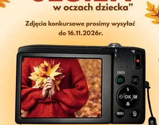 Gminny konkurs fotograficzny „Jesień w oczach dziecka” – czas na zgłoszenia!