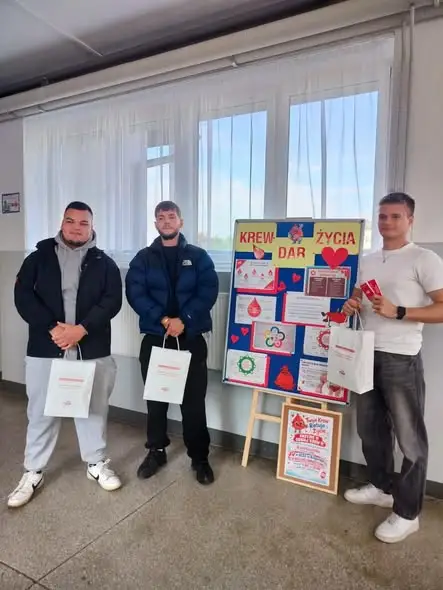 42 osoby oddały krew w Regionalnym Centrum Edukacji Zawodowej w Biłgoraju