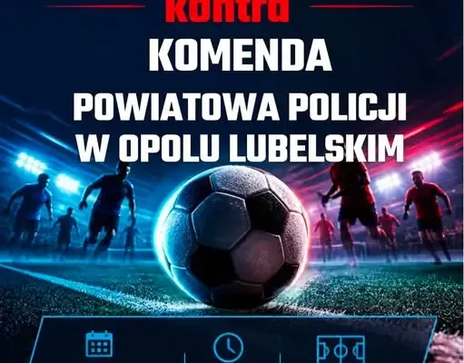 Mecz charytatywny: Samorządowcy kontra Policja w Józefowie nad Wisłą