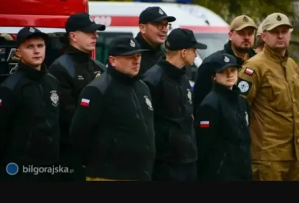 Ćwiczenia służb ratunkowych w Biłgoraju i okolicach