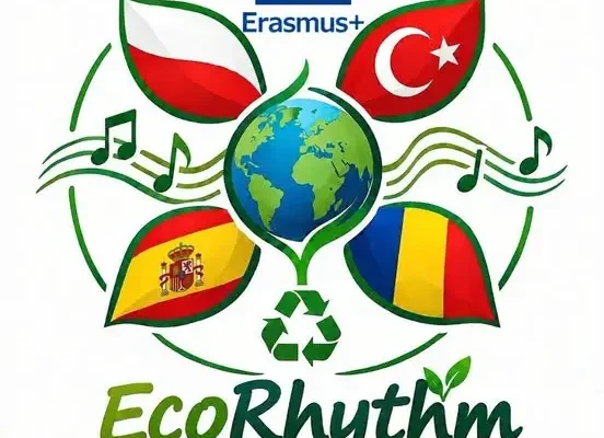Uczeń klasy 8 zwycięzcą szkolnego konkursu na logo projektu „EcoRhythm”