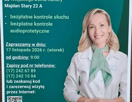 Bezpłatne badanie słuchu w Majdanie Starym – zapisy trwają