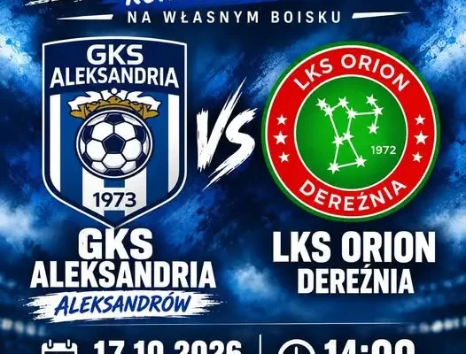 Aleksandria kończy rundę jesienną u siebie. W sobotę mecz z Orionem Dereźnia