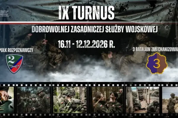 Ostatni turnus DZSW w 2026 roku – zostań żołnierzem przed świętami