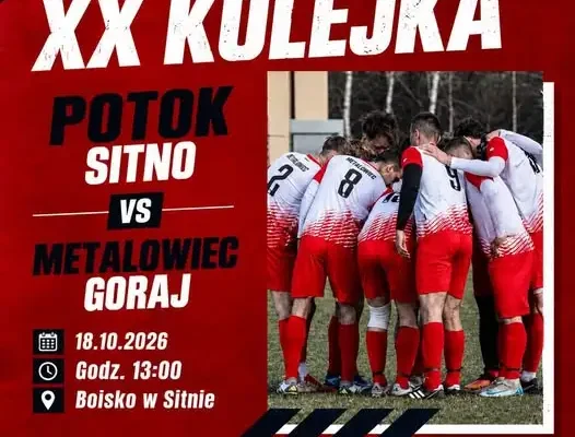 LKS Metalowiec Goraj zagra w Sitnie – XX kolejka już w niedzielę