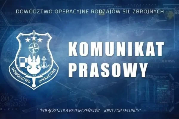 Wojsko sprawdza sygnał radarowy. Możliwe naruszenie przestrzeni powietrznej?