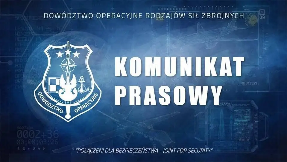 Wojsko sprawdza sygnał radarowy. Możliwe naruszenie przestrzeni powietrznej?