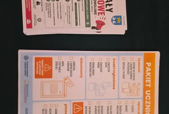 Nowa Sarzyna: Krajowy Trening Rodzinny Akademii Ochrony Ludności w miejscowej szkole