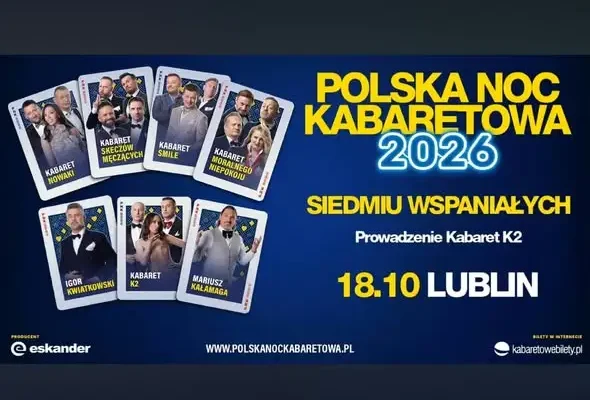 Noc Kabaretowa w Lublinie: mieszkańcy i KGW bawili się na wyjeździe integracyjnym