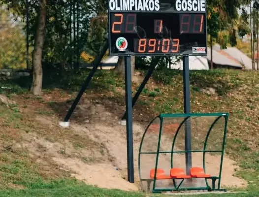 Tarnogród: nowa tablica wyników i remont klubu na stadionie Olimpiakosu