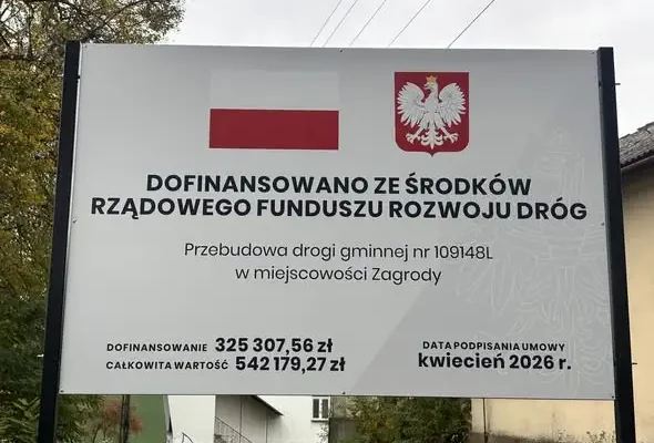 Nowa droga w Zagrodach oficjalnie oddana do użytku