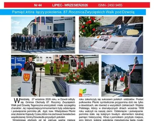 Nowy numer kwartalnika „Źródło” Gminy Dzwola już dostępny online