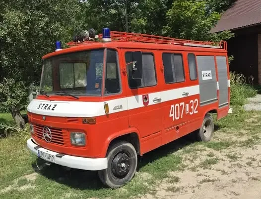 Gmina Biszcza sprzedaje zabytkowego Mercedesa 408 z jednostki OSP