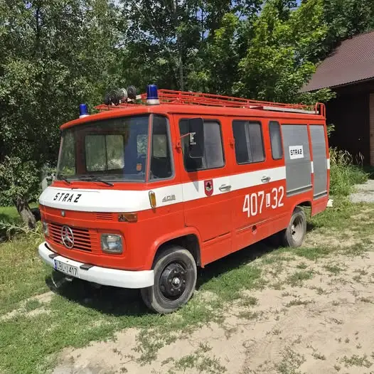 Gmina Biszcza sprzedaje zabytkowego Mercedesa 408 z jednostki OSP
