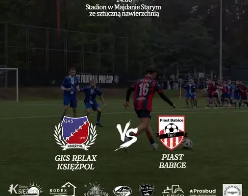 GKS Relax Księżpol zagra z Piastem Babice w XI kolejce Zamojskiej Klasy A