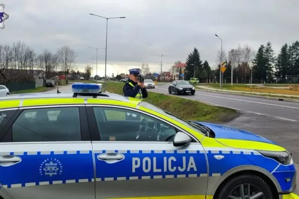 Policja Łukowska prowadzi dziś działania „Prędkość” – kontrole na drogach