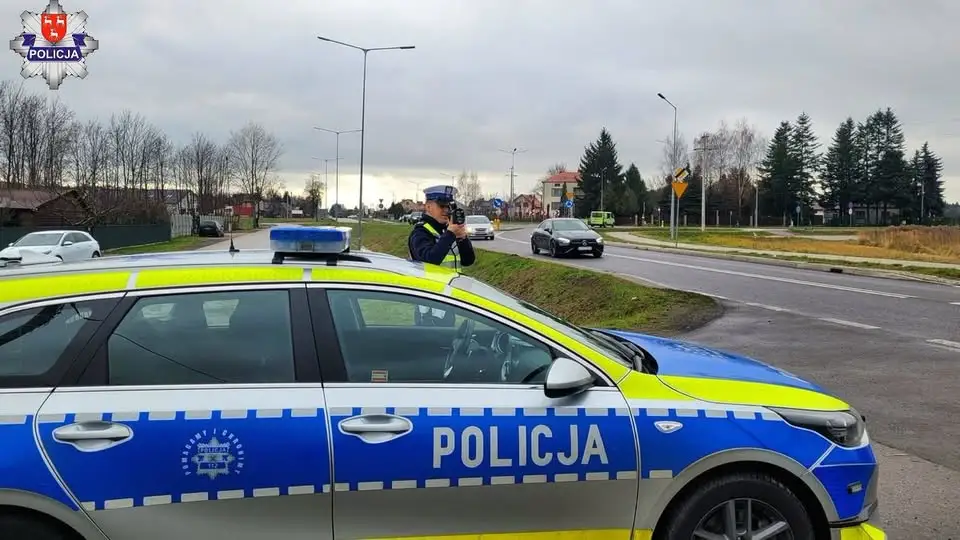 Policja Łukowska prowadzi dziś działania „Prędkość” – kontrole na drogach