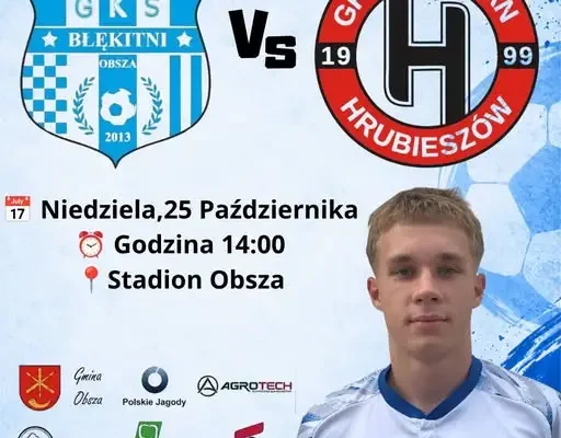 Obsza podejmuje GKS Huragan Hrubieszów – ligowe emocje w niedzielę