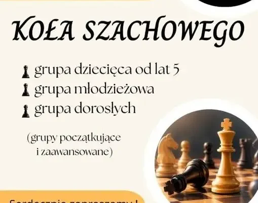 GOK w Łukowej otwiera zapisy na zajęcia szachowe – spotkanie organizacyjne w czwartek