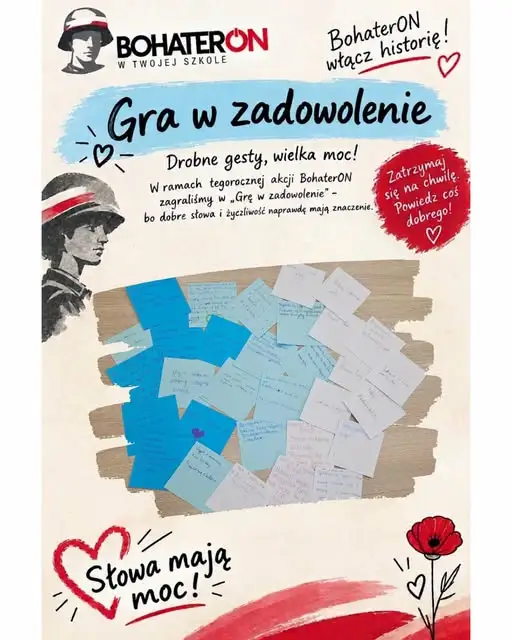 BohaterON w Twojej Szkole 2026 – uczniowie pamiętają o Powstańcach Warszawskich