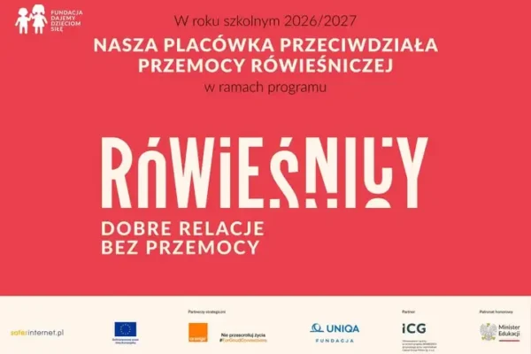 Uczniowie klas 7a i 7b dołączają do projektu „Rówieśnicy”