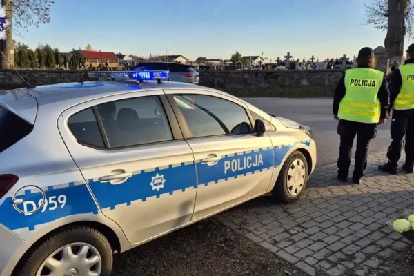 Policja Łukowska wzmacnia patrole przed dniem Wszystkich Świętych